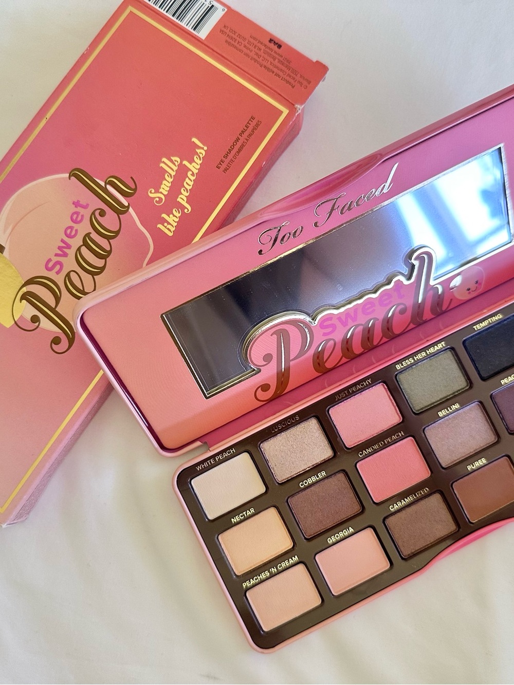 Too Faced Sweet Peach Eyeshadow Palette - Peach & Pink Tones